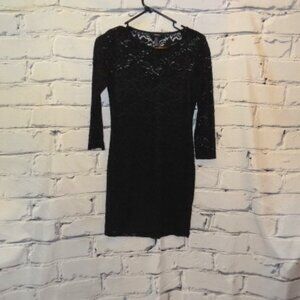 Forever21 Black Lace Dress w/Lining, NWOT